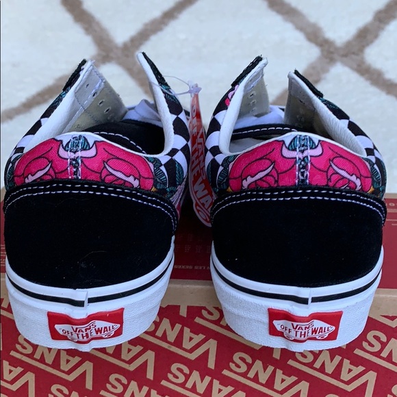 VANS OLD SKOOL ROSE Animalchck True White WMNS - Picture 10 of 16